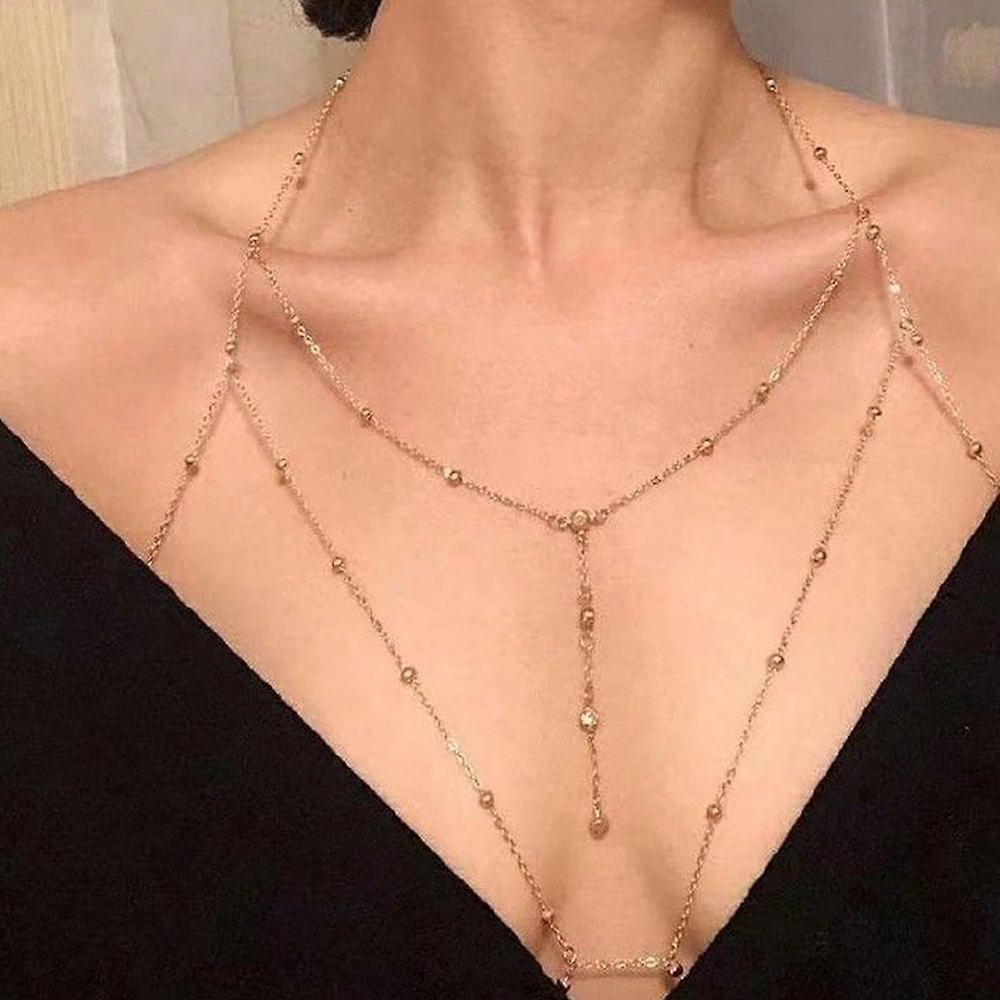 Sexy Body Chains For Women, La - Body Jewelry Nipple Chain のレビューと価格