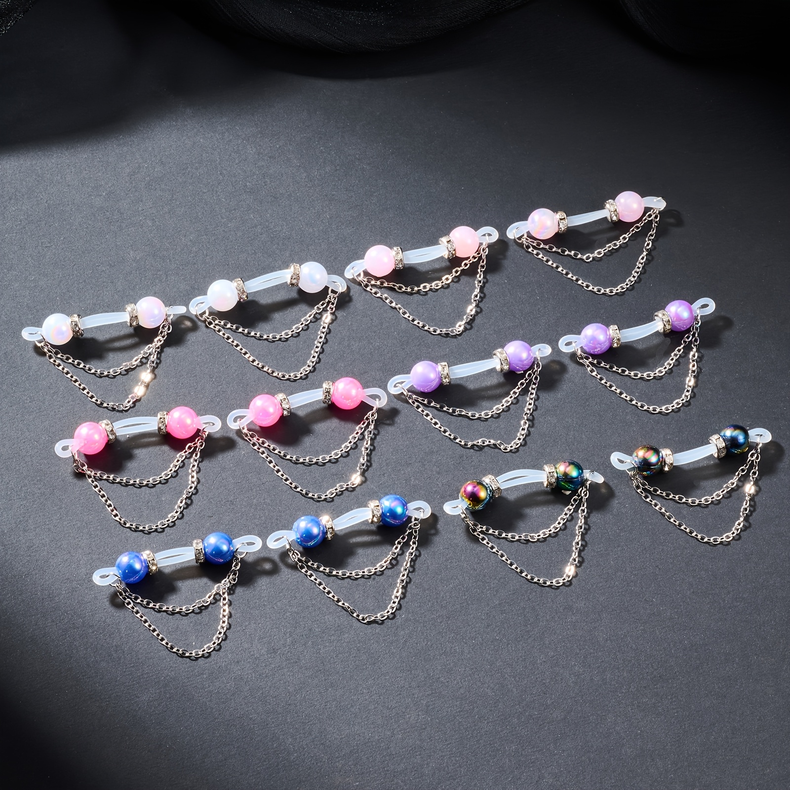 2 Exquisite Sparkling And Colo - Body Jewelry Nipple Chain のレビューと価格