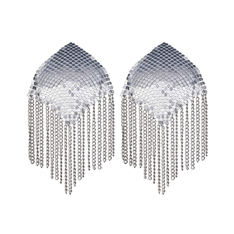 1Pair Women Tassel Chain Nippl - Body Jewelry Nipple Chain のレビューと価格