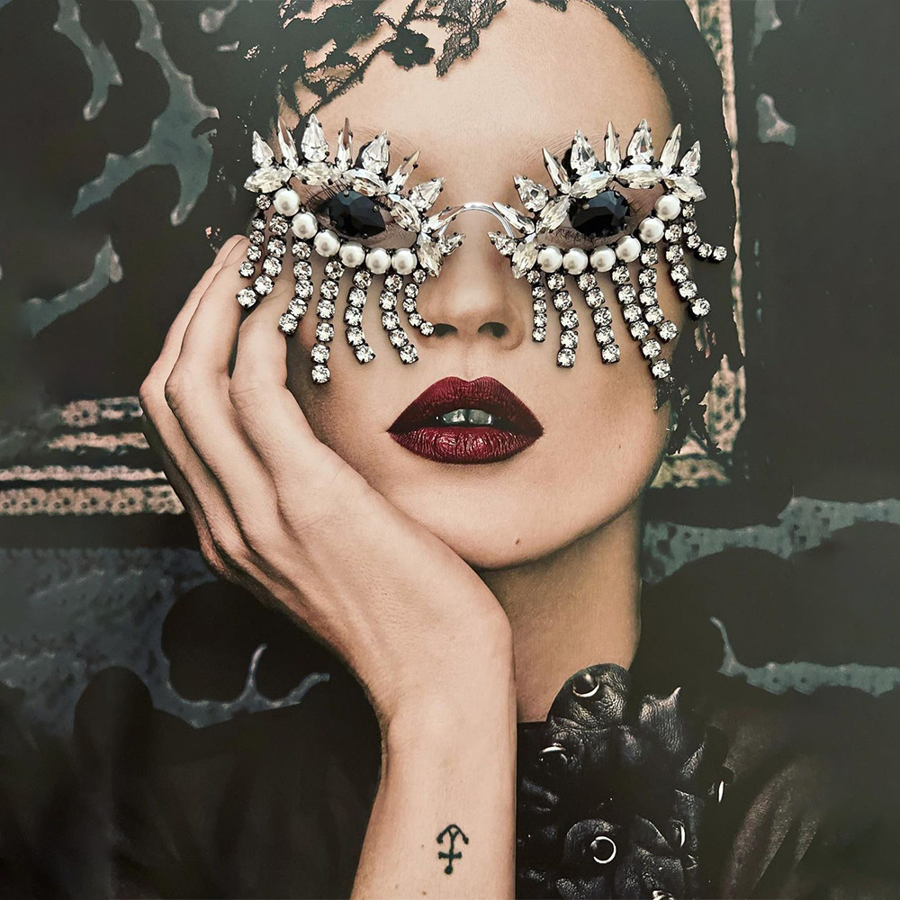 Stonefans Tassel Glasses Frame - Body Jewelry Helix のレビューと価格