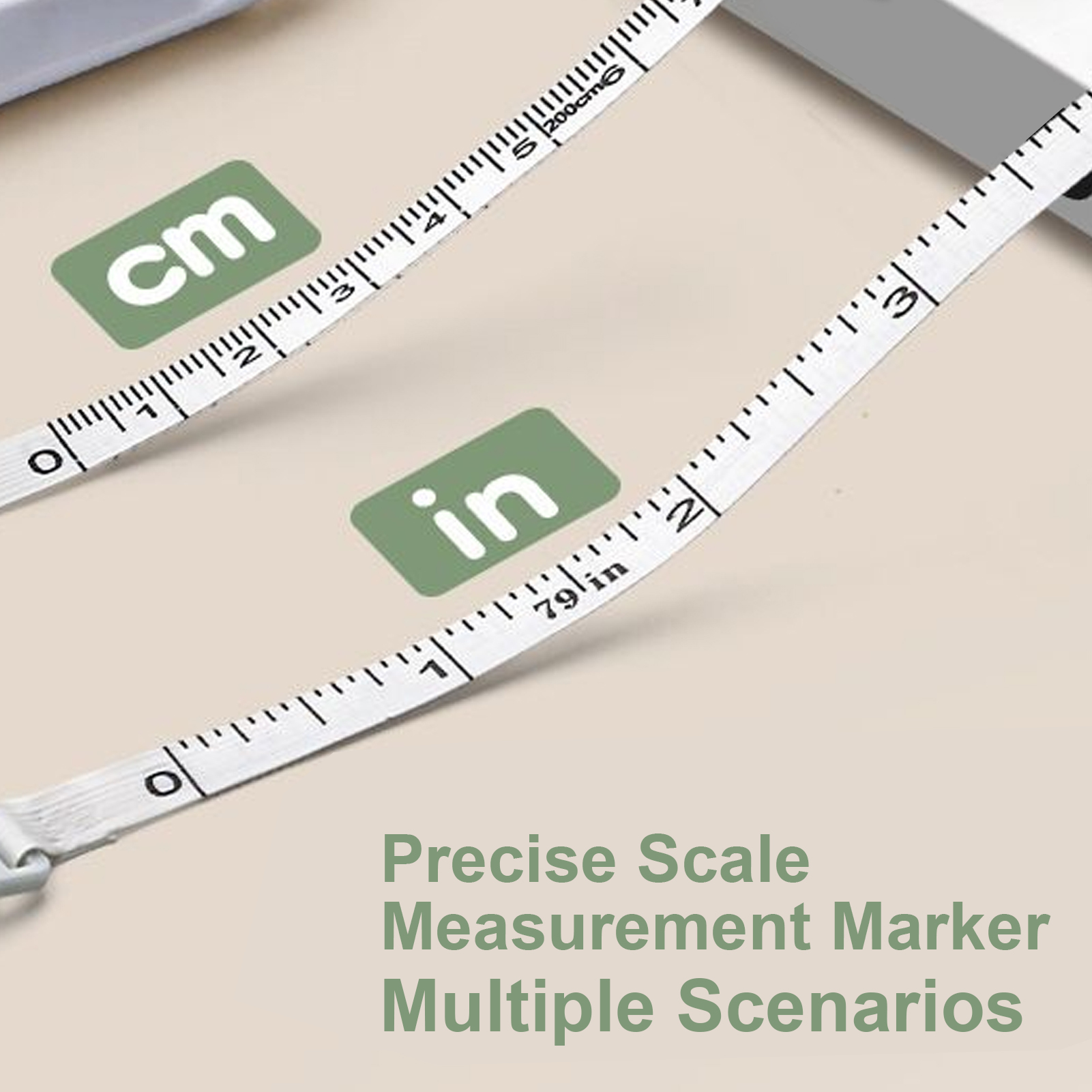 2M Portable Tape Measure Small - Body Jewelry Measurements のレビューと価格