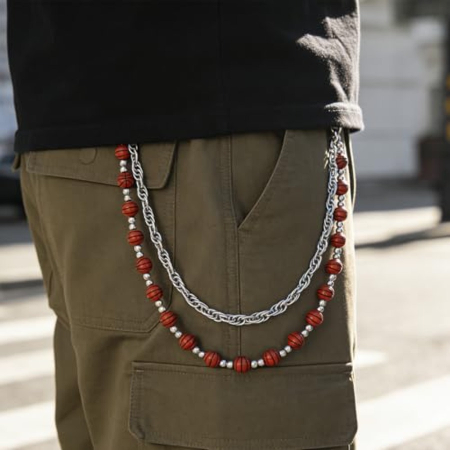 Thorn Pants Chains Double Laye - Body Jewelry For Men のレビューと価格