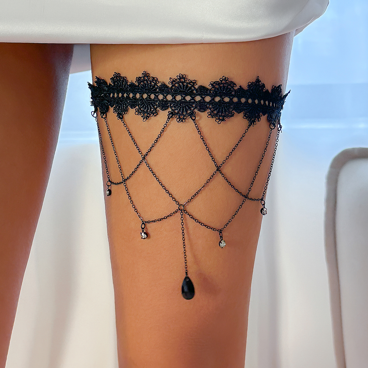 Ingemark Boho Elastic Band Bla - Body Jewelry Leg Chain のレビューと価格