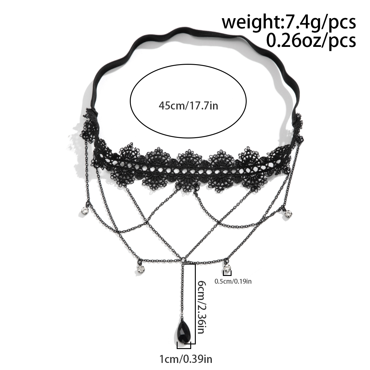 Ingemark Boho Elastic Band Bla - Body Jewelry Leg Chain のレビューと価格
