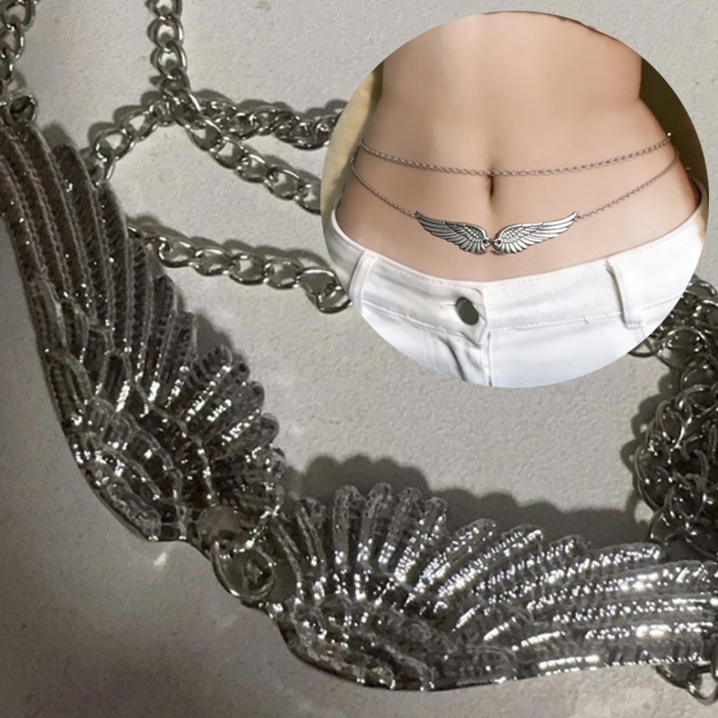 Double Layer Wings Angel Waist - Body Jewelry Helix のレビューと価格
