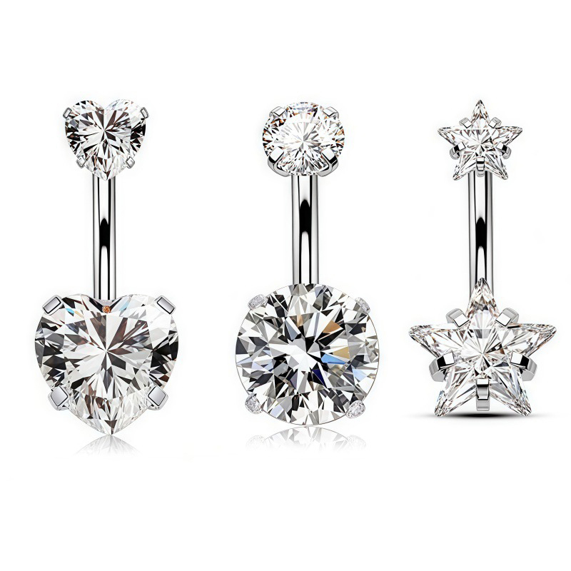 1PC Sexy Belly Navel Piercing  - Body Jewelry And Piercing のレビューと価格