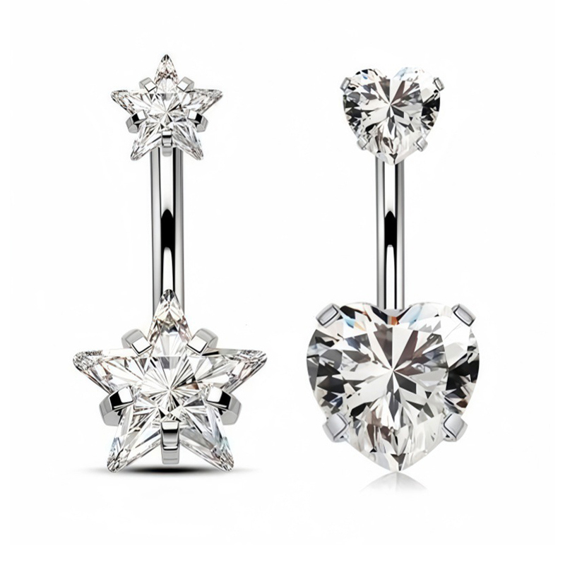1PC Sexy Belly Navel Piercing  - Body Jewelry And Piercing のレビューと価格