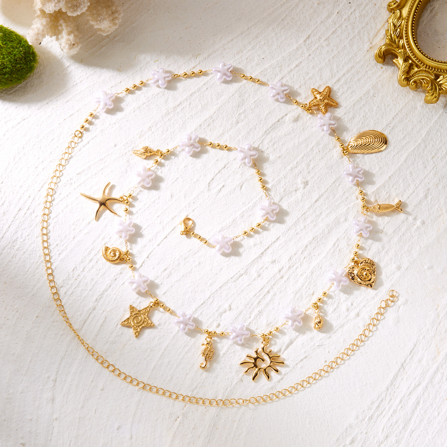 Bohemian Shell Conch Starfish  - Body Jewelry Helix のレビューと価格