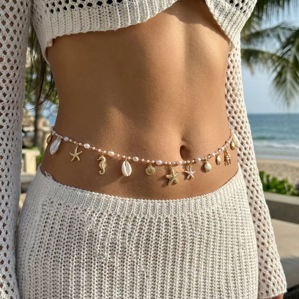 Bohemian Shell Conch Starfish  - Body Jewelry Helix のレビューと価格