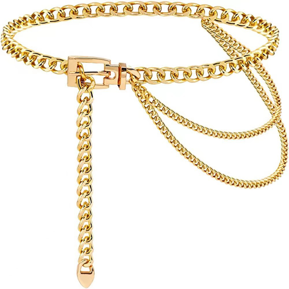 Punk Waist Chain Metal Belt La - Body Jewelry Helix のレビューと価格