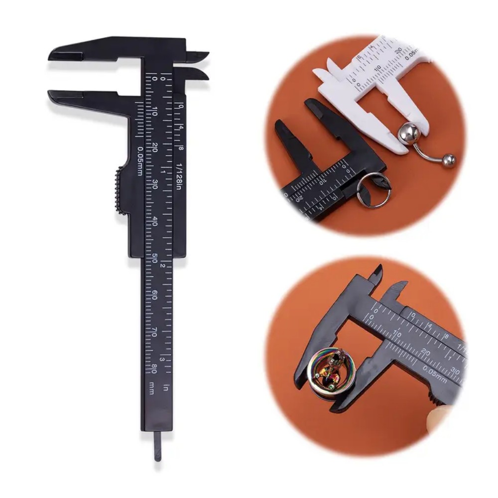 1pcs Piercing Jewelry Measurin - Body Jewelry Measurements のレビューと価格
