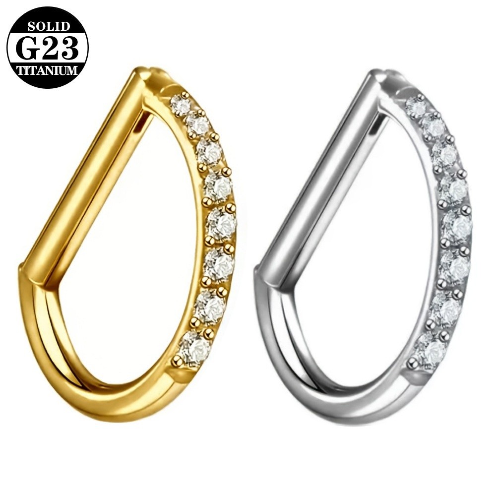 ASTM F136 Titanium Septum Ring - Body Jewelry Septum のレビューと価格