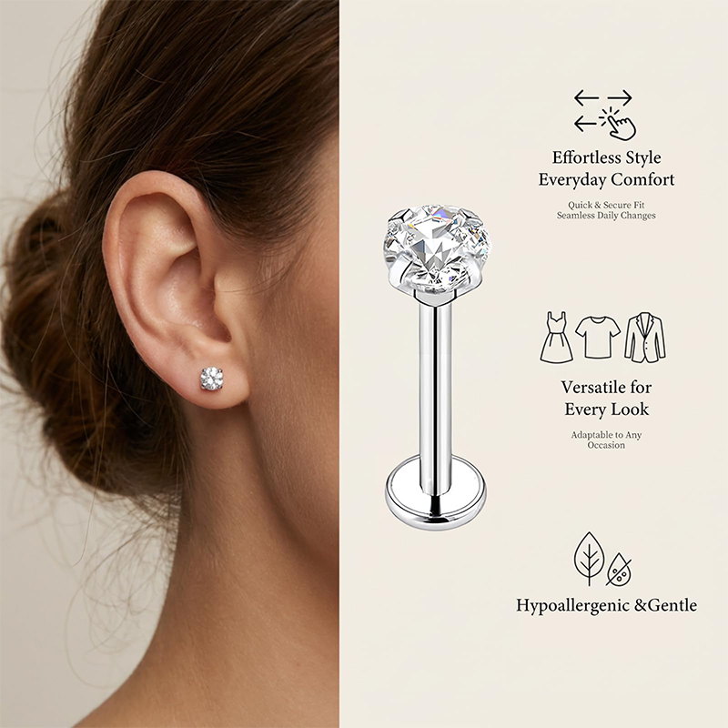 20G/18G/16G Surgical Stainless - Body Jewelry Septum のレビューと価格