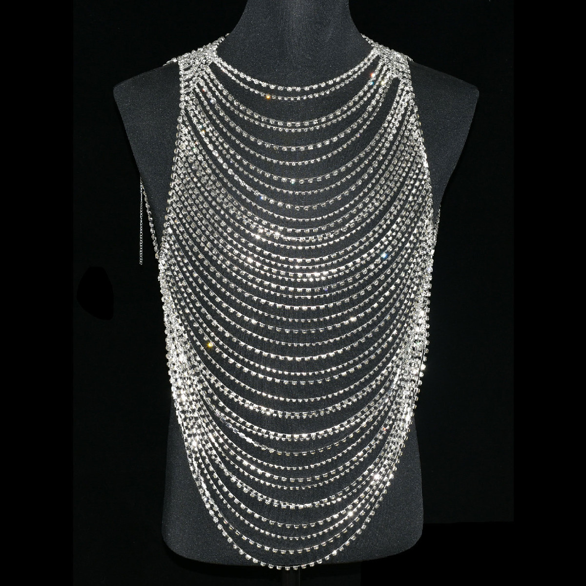 Fashion Luxurious Bling Men Wo - Body Jewelry For Men のレビューと価格